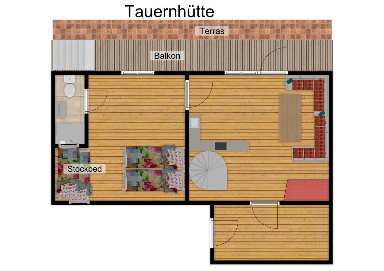 Tauernhuette Villa Piesendorf Exterior photo