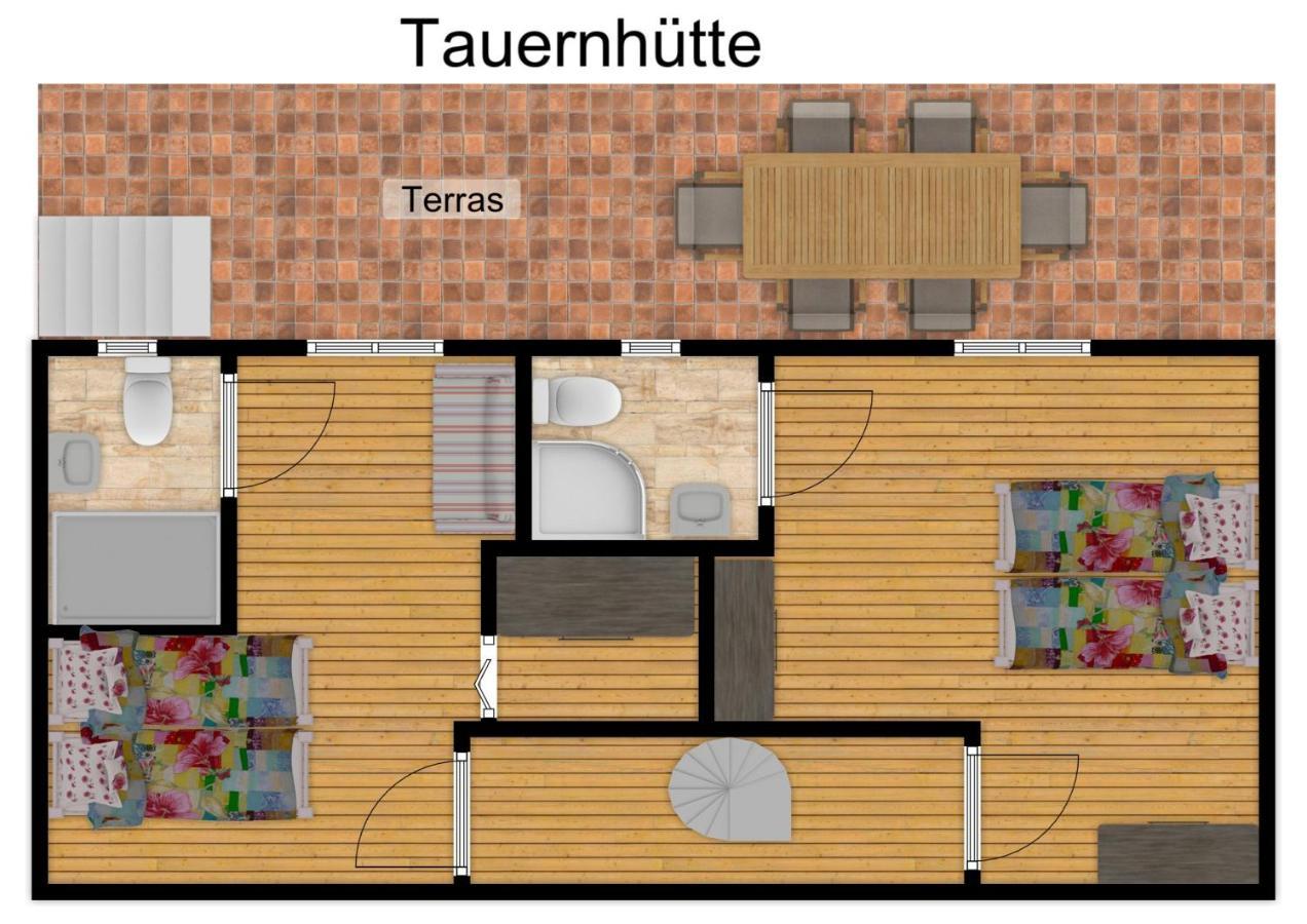 Tauernhuette Villa Piesendorf Exterior photo